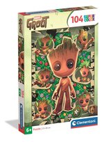 Clementoni, puzzle 104 super kolor groot 25051
