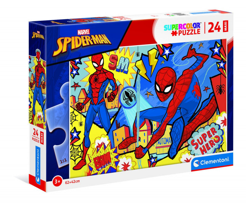 Clementoni Clementoni Puzzle 24 Elementy Spider-Man Układanka Dla Dzieci 3+ Obrazek