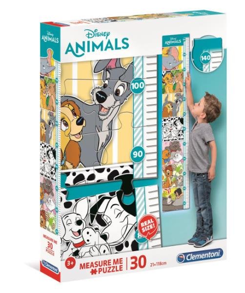 Фото - Пазли й мозаїки Clementoni , puzzle, 30 Measure Me Disney Animals, 30 el. 