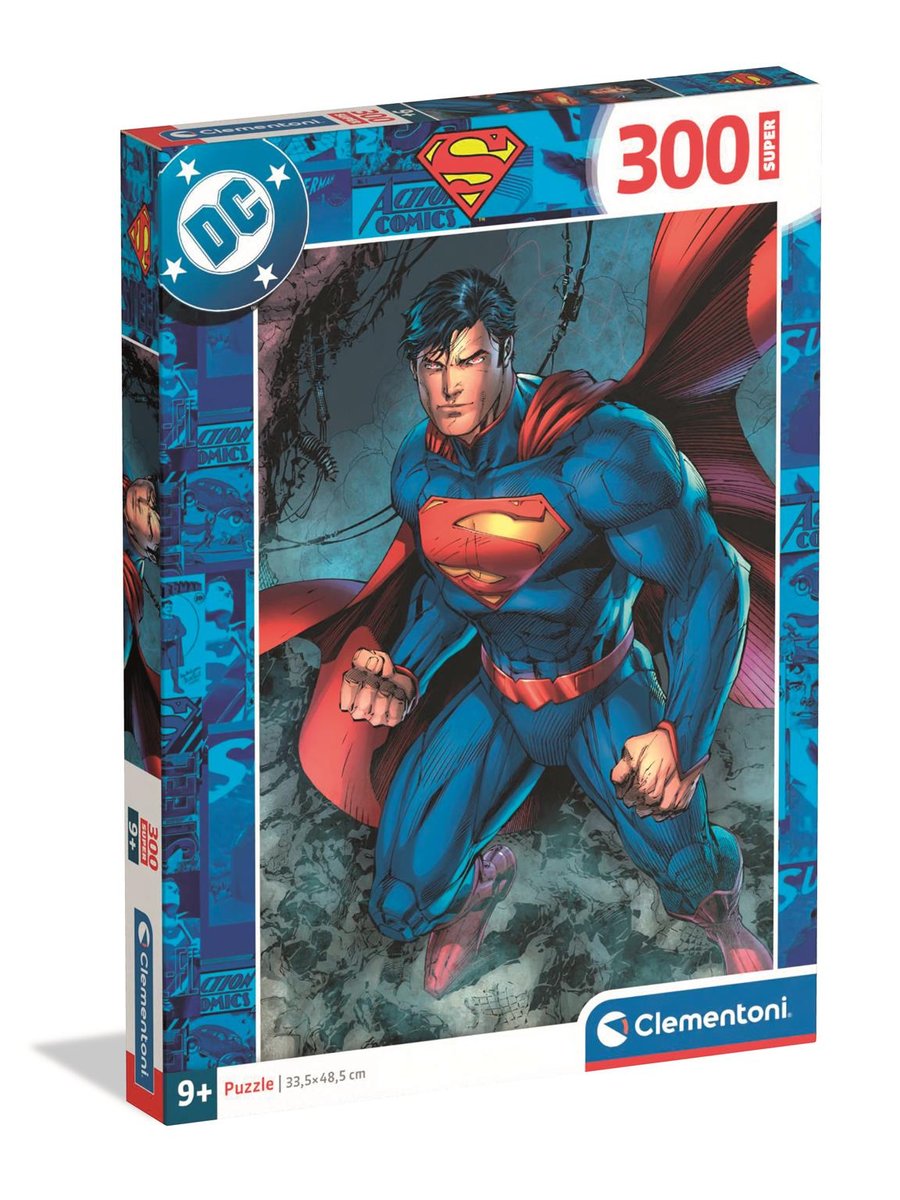 Clementoni Clementoni, Puzzle 300 Super Superman 21747