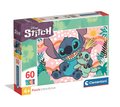 Clementoni, puzzle 60 super kolor stitch 26331 - Clementoni