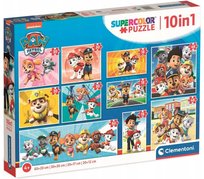 Clementoni, puzzle, Bajki, Psi Patrol, 10w1