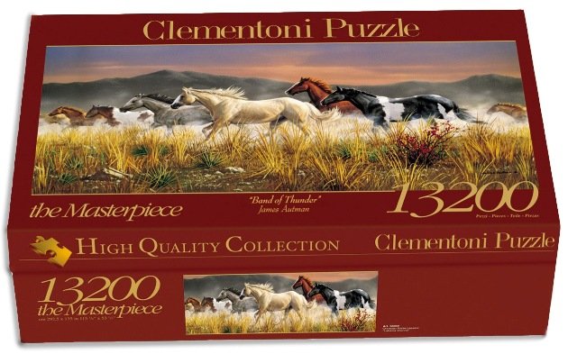 Clementoni, puzzle, Band of Thunder, 13200 el.
