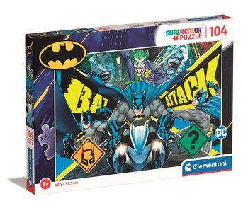 Clementoni, puzzle, Batman, 104 el. - Clementoni