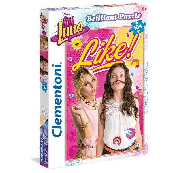 Clementoni, puzzle, Brilliant Soy Luna, 104 el.