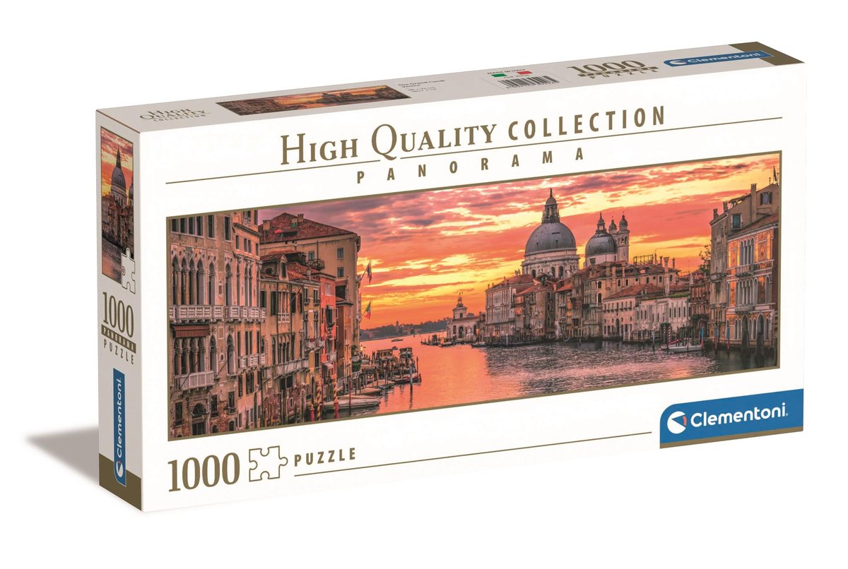 Clementoni, puzzle, Canal Grande, Wenecja, 1000 el.