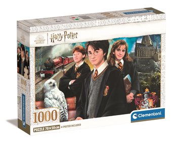 Clementoni, Puzzle, Compact Box, Harry Potter, 1000 el. - Clementoni