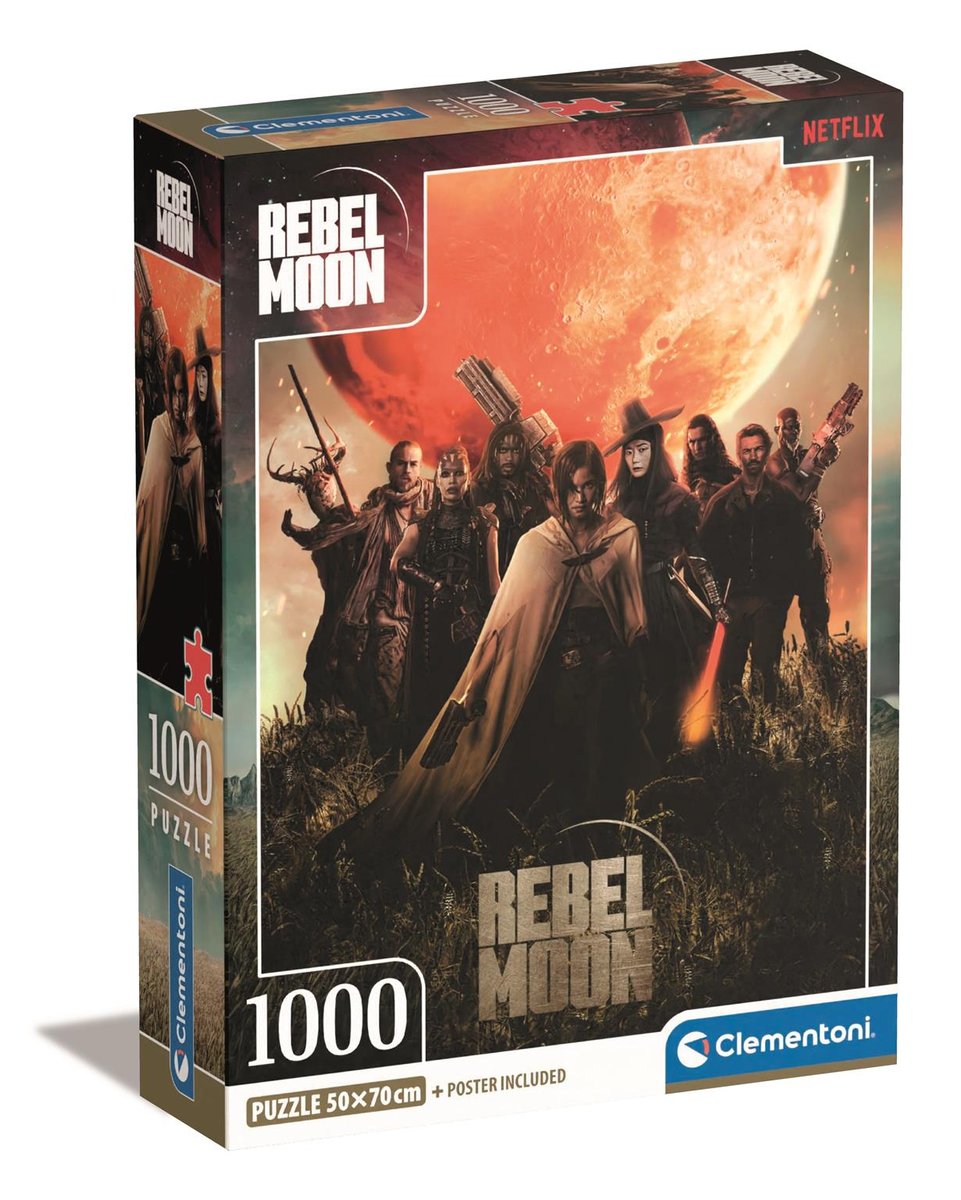 Clementoni Clementoni, Puzzle, Compact Box, Netflix Rebel Moon, 1000 el.