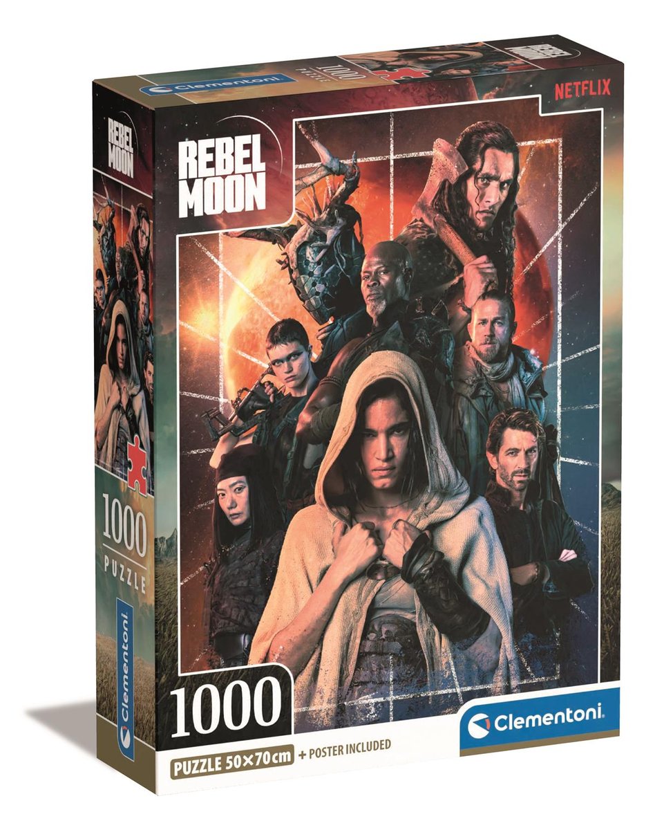 Clementoni Clementoni, Puzzle, Compact Box, Netflix Rebel Moon, 1000 el.