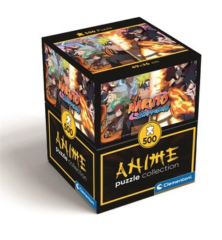 Clementoni, Puzzle, Cubes, Anime Naruto Shippuden, 500 el. - Clementoni