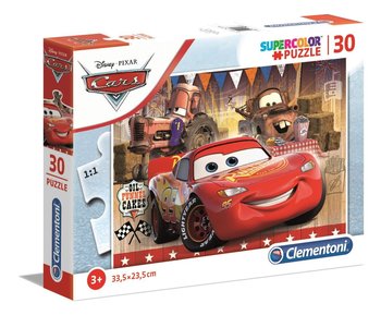 Clementoni, puzzle, Disney, Auta, 30 el. - Clementoni