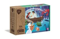 Clementoni, puzzle, Disney, Kraina lodu, Mała syrenka, 104 el.