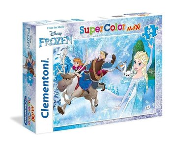 Clementoni, puzzle, Disney, Kraina Lodu, maxi, 24 el. - Clementoni