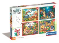 Clementoni, puzzle, Disney, Kubuś Puchatek, 12/16/20/24 el. Clementoni