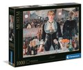 Clementoni, puzzle, El Muzeum Manet Bar Folies-Bergrejatte, 1000 el. - Clementoni