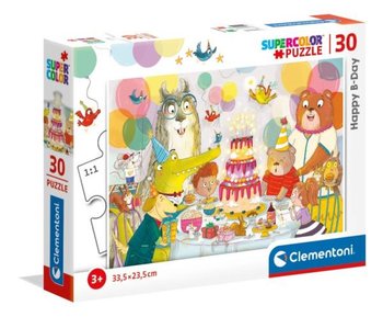 Clementoni, puzzle, Happy B-Day Urodzinowe Przyjęcie, 20264, 30 el. - Clementoni