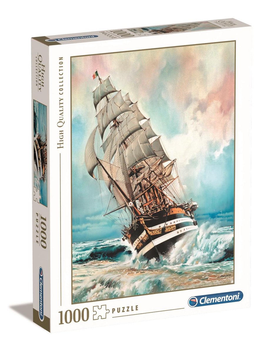 Clementoni, puzzle, High Quality Amerigo Vespucci, 1000 el.