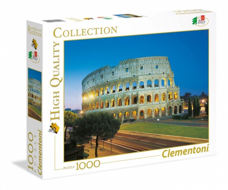 Clementoni, puzzle, High Quality Rzym - Koloseum, 1000 el.