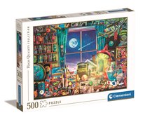 Clementoni, Puzzle HQ The Moon 35148, 500 el. Clementoni