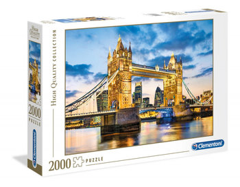 Clementoni, puzzle, HQ Tower Bridge at Dusk, 2000 el. - Clementoni