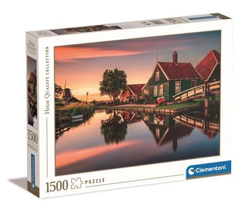 Clementoni, Puzzle HQ Zaanse Schans 31696, 1500 el. - Clementoni