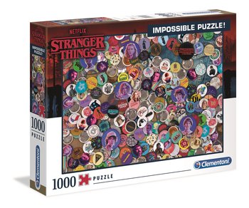 Clementoni, puzzle, Impossible, Stranger Things, 1000 el. - Clementoni