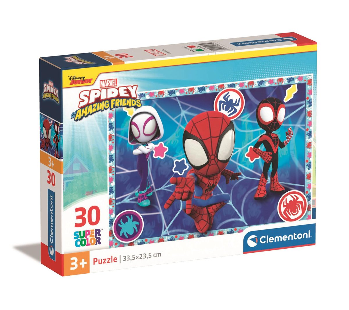 Clementoni Clementoni Puzzle Klasyczne 30 Elementów Marvel Spidey Układanka Dla Dzieci