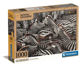 Clementoni, puzzle, kompaktowe opakowanie, National Geographic Collection, 1000 el. - Clementoni