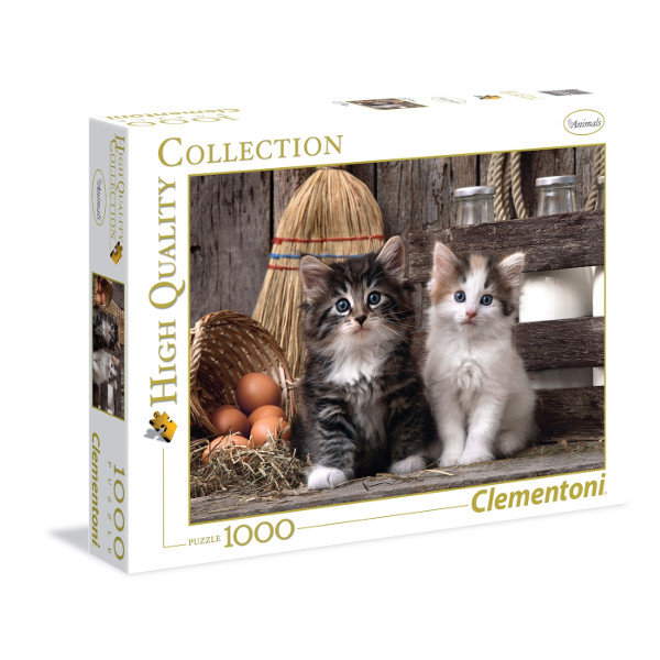 Clementoni, puzzle, Lovely Kittens, 1000 el.