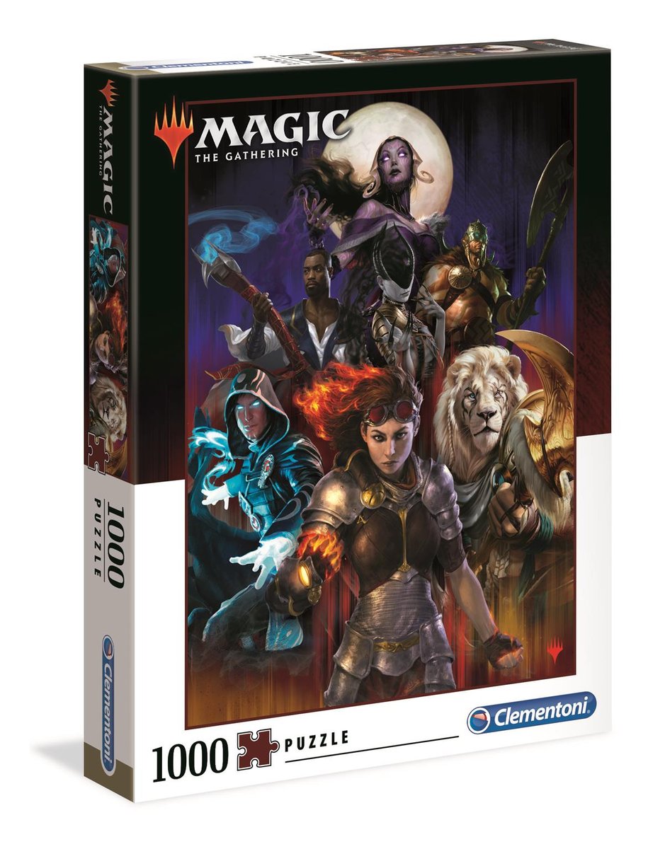 Clementoni, puzzle, Magic The Gathering, 1000 el.