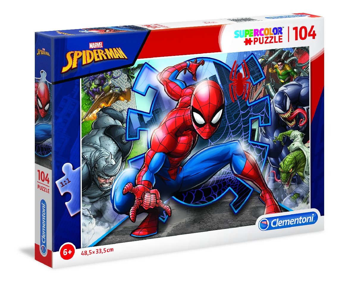 Clementoni, puzzle, Marvel, Spider-Man, 104 el.