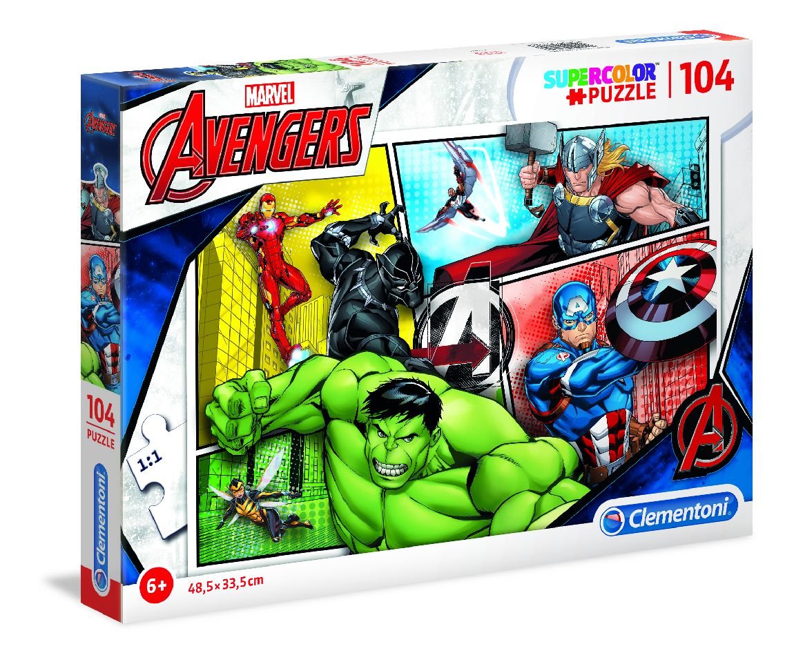 Clementoni, puzzle, Marvel, The Avengers, 104 el.