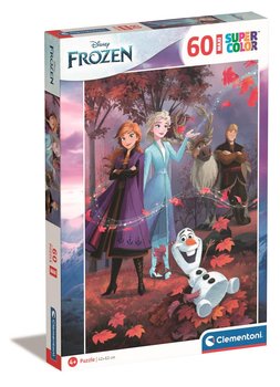Clementoni, Puzzle Maxi Super Color Disney Frozen 2 26474, 60 el. - Clementoni