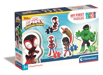 Clementoni, Puzzle, Moje Pierwsze Puzzle, Spidey and His Amazing Friends - Clementoni