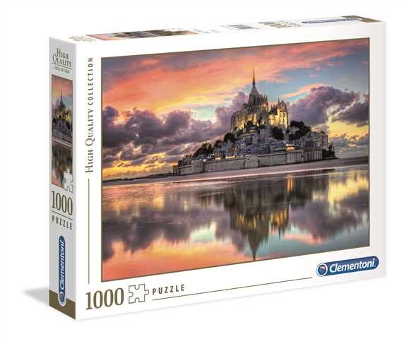 Clementoni, puzzle, Mont Saint-Michel, 1000 el.