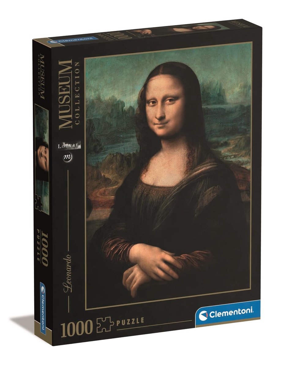 Clementoni, puzzle, Museum Collection, Leonardo, 1000 el.