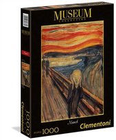 Clementoni, puzzle, Museum Collection, Munch, 1000 el.
