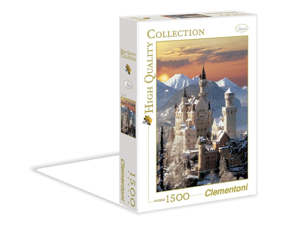 Clementoni, puzzle, Neuschwanstein, 1500 el.