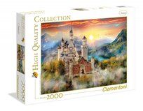 Clementoni, puzzle, Neuschwanstein, 2000 el.