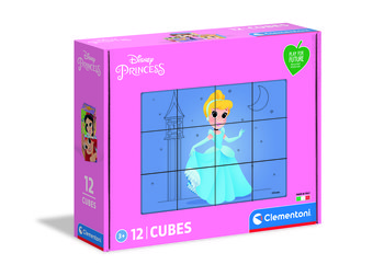 Clementoni, puzzle, Play For Future, Księżniczki 45012, 12 el. - Clementoni