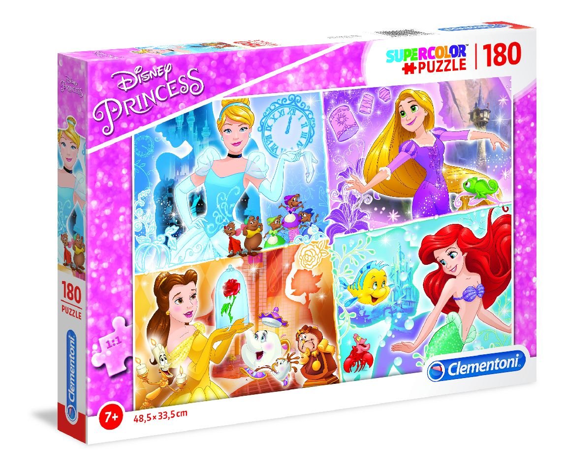 Clementoni Clementoni, puzzle, Princess, 180 el.