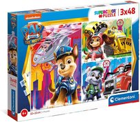 Clementoni, puzzle, Psi Patrol, 3x48 el. Clementoni