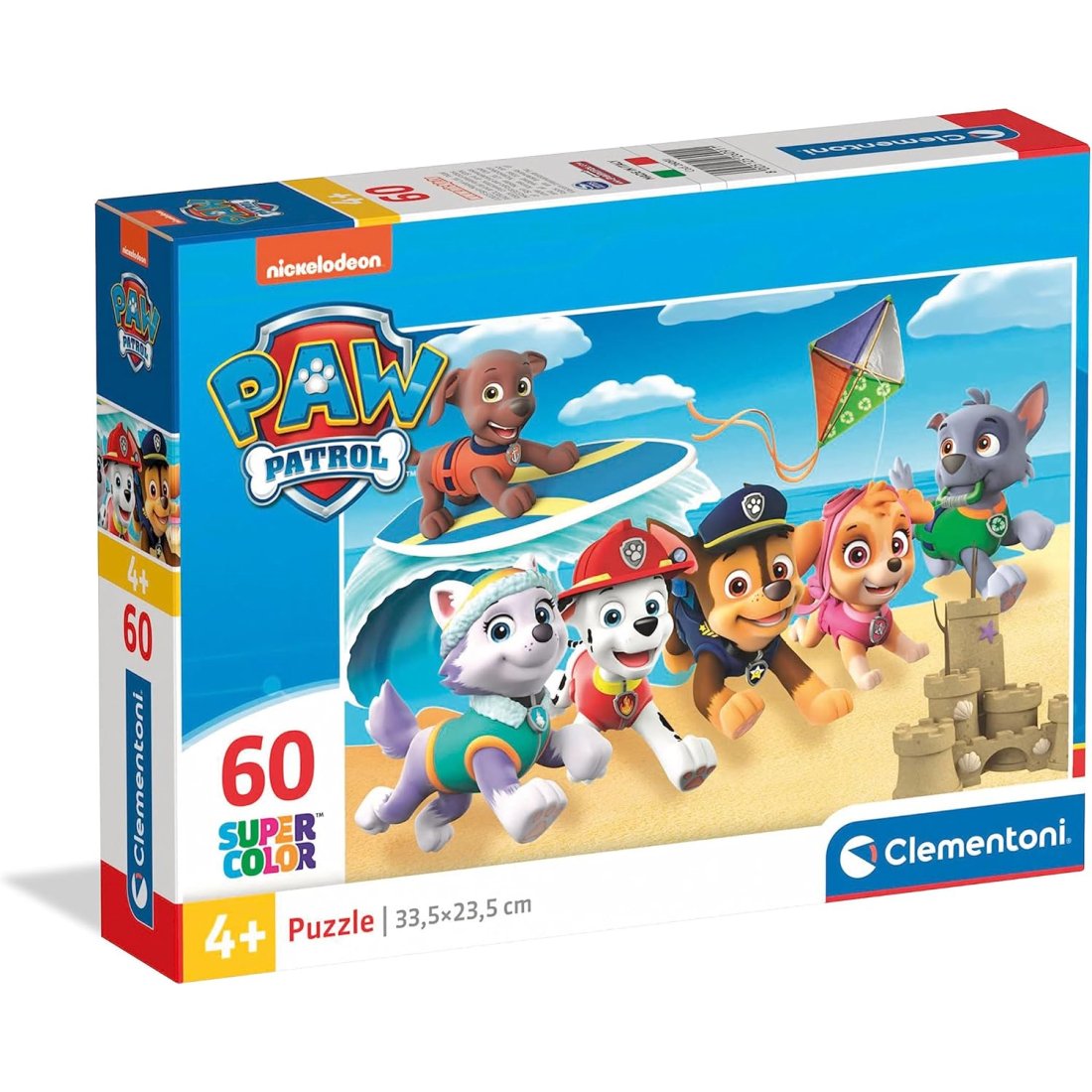 Clementoni, puzzle, Psi Patrol, 60 el.