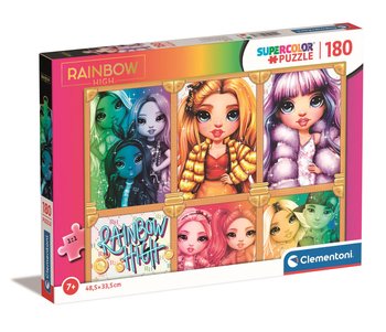 Clementoni, puzzle, Rainbow High, 180 el. - Clementoni