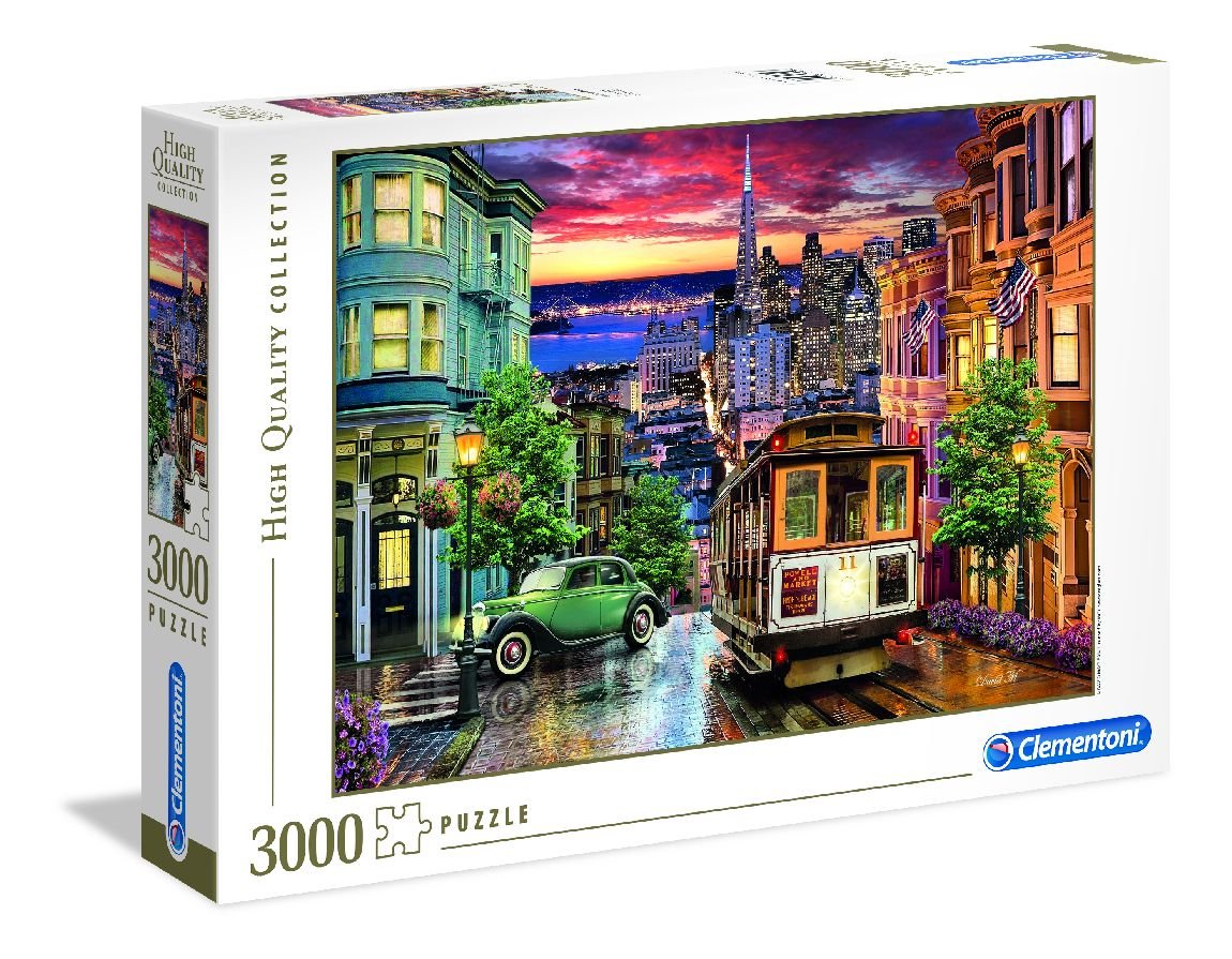Clementoni, puzzle, San Francisco, 3000 el.