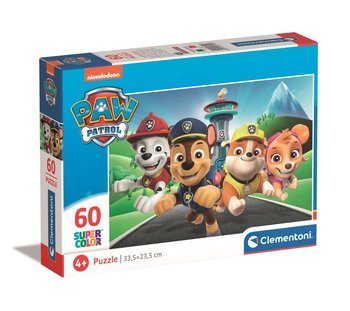 Clementoni, Puzzle Super Color Paw Patrol 26114, 60 el. - Clementoni