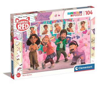 Clementoni, Puzzle Super Kolor Disney Turning Red 25747, 104 el. - Clementoni