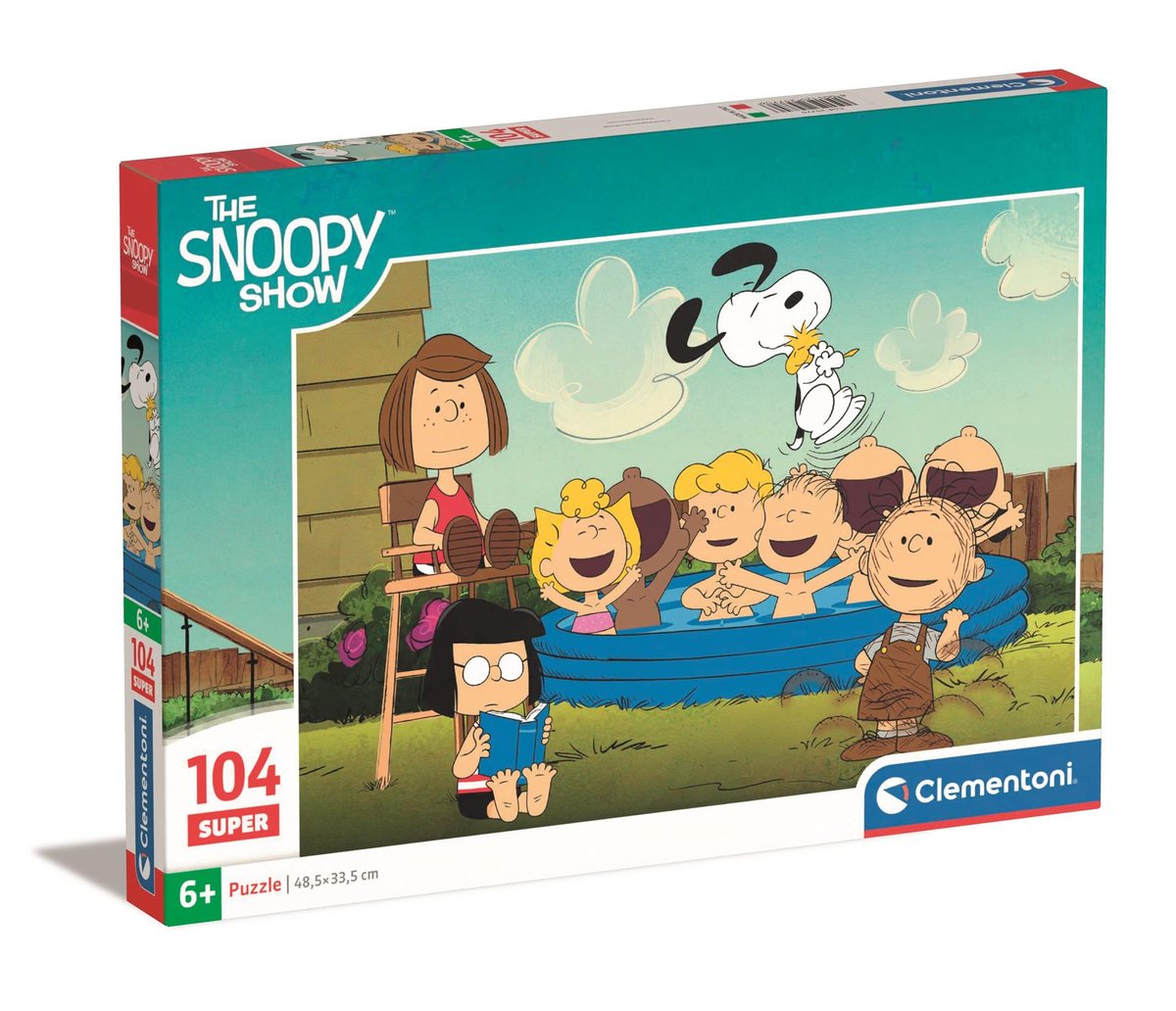 Clementoni Supercolor Hotwheels Puzzle 104 Pièces, Enfants 6 Ans Puzzle Dessin Anime Fabrique En Italie Multicolore 25777
