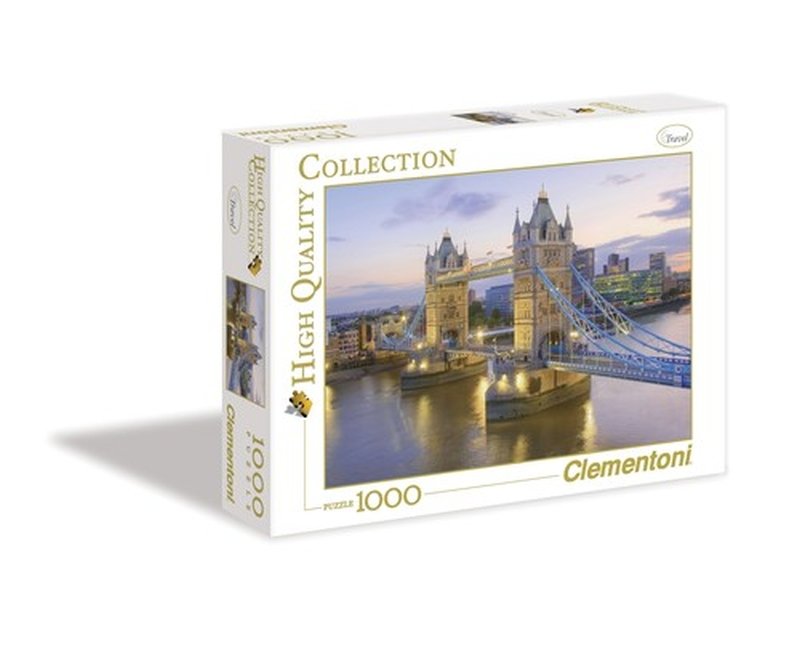 Clementoni, puzzle, Tower Bridge, 1000 el.