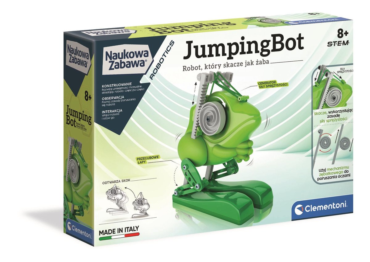 Clementoni Clementoni, robot interaktywny Jumpingbo